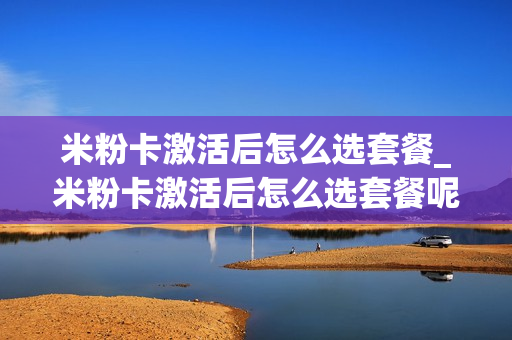 米粉卡激活后怎么选套餐_米粉卡激活后怎么选套餐呢