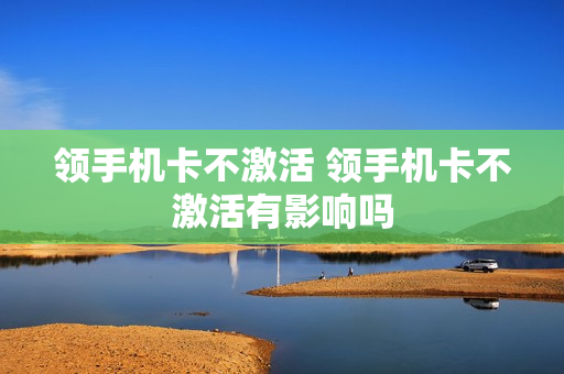 领手机卡不激活 领手机卡不激活有影响吗