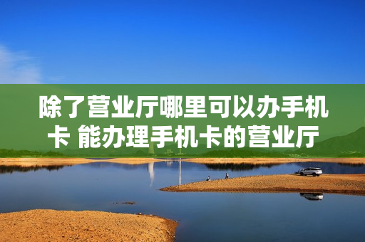 除了营业厅哪里可以办手机卡 能办理手机卡的营业厅