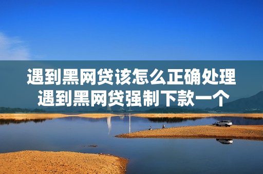 遇到黑网贷该怎么正确处理 遇到黑网贷强制下款一个办法