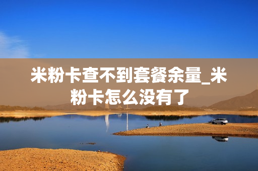 米粉卡查不到套餐余量_米粉卡怎么没有了