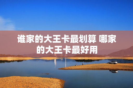 谁家的大王卡最划算 哪家的大王卡最好用