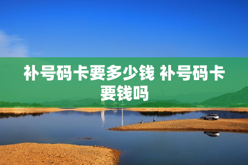 补号码卡要多少钱 补号码卡要钱吗