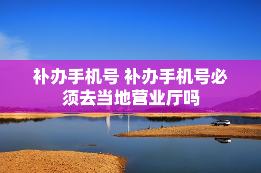 补办手机号 补办手机号必须去当地营业厅吗