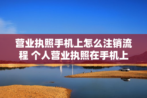 营业执照手机上怎么注销流程 个人营业执照在手机上怎么注销