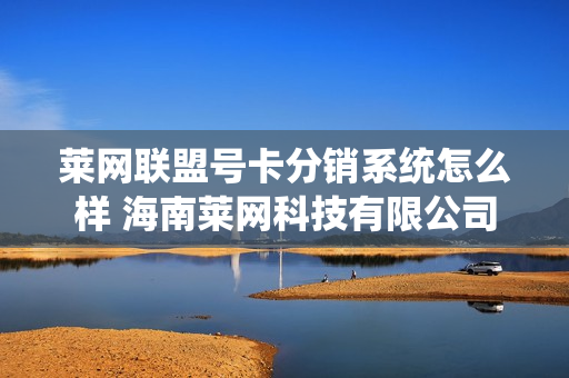 莱网联盟号卡分销系统怎么样 海南莱网科技有限公司