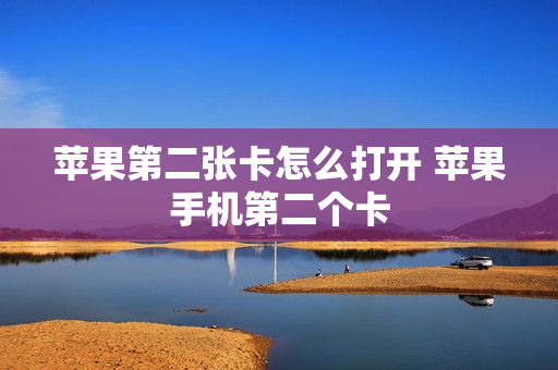 苹果第二张卡怎么打开 苹果手机第二个卡