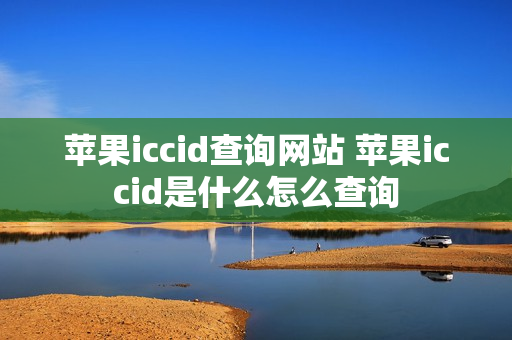 苹果iccid查询网站 苹果iccid是什么怎么查询