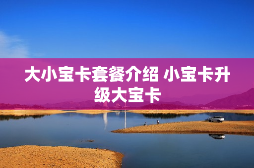 大小宝卡套餐介绍 小宝卡升级大宝卡