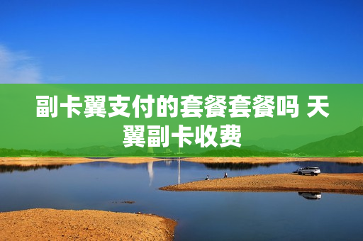 副卡翼支付的套餐套餐吗 天翼副卡收费