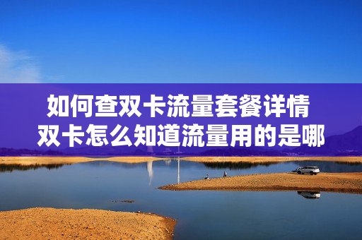 如何查双卡流量套餐详情 双卡怎么知道流量用的是哪张卡