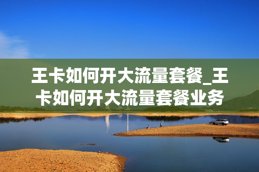 王卡如何开大流量套餐_王卡如何开大流量套餐业务
