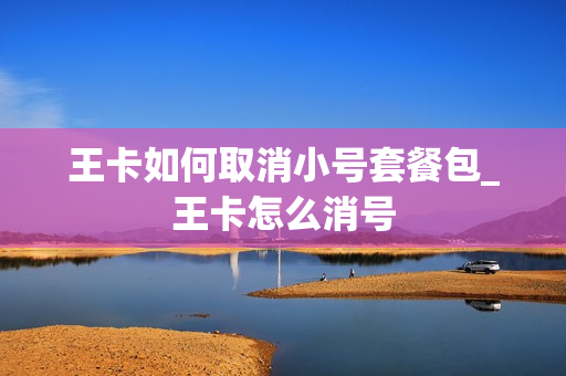 王卡如何取消小号套餐包_王卡怎么消号