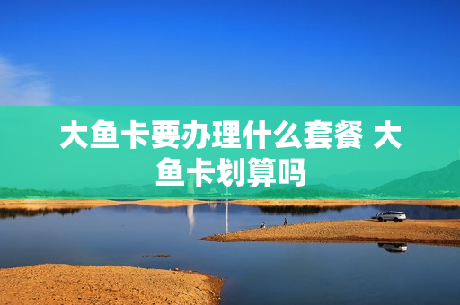 大鱼卡要办理什么套餐 大鱼卡划算吗
