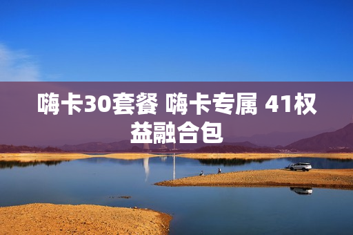 嗨卡30套餐 嗨卡专属 41权益融合包