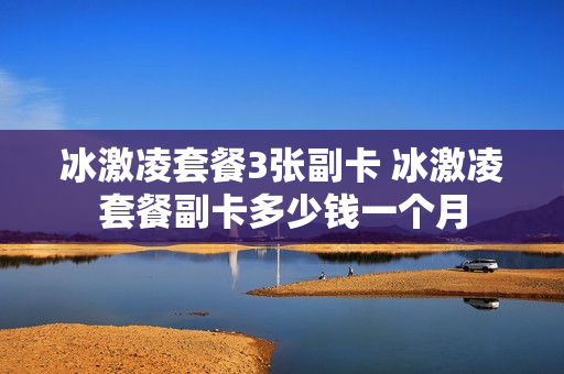 冰激凌套餐3张副卡 冰激凌套餐副卡多少钱一个月