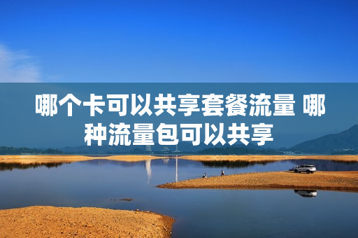 哪个卡可以共享套餐流量 哪种流量包可以共享
