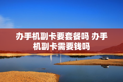 办手机副卡要套餐吗 办手机副卡需要钱吗