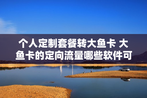 个人定制套餐转大鱼卡 大鱼卡的定向流量哪些软件可以使用