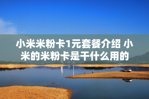 小米米粉卡1元套餐介绍 小米的米粉卡是干什么用的
