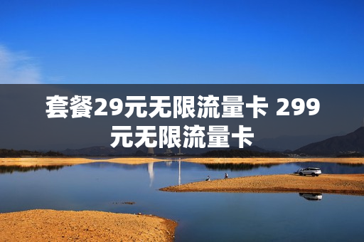 套餐29元无限流量卡 299元无限流量卡