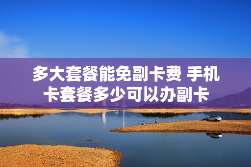 多大套餐能免副卡费 手机卡套餐多少可以办副卡