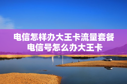电信怎样办大王卡流量套餐 电信号怎么办大王卡