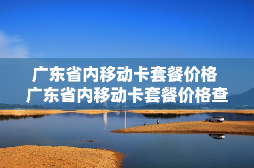 广东省内移动卡套餐价格 广东省内移动卡套餐价格查询