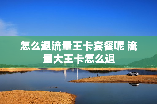怎么退流量王卡套餐呢 流量大王卡怎么退