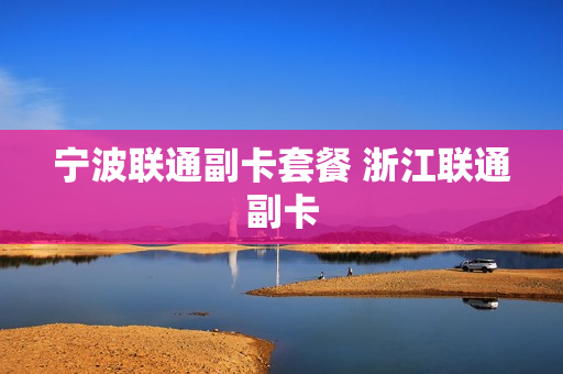 宁波联通副卡套餐 浙江联通副卡