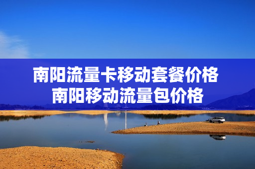 南阳流量卡移动套餐价格 南阳移动流量包价格