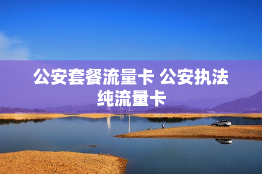 公安套餐流量卡 公安执法纯流量卡