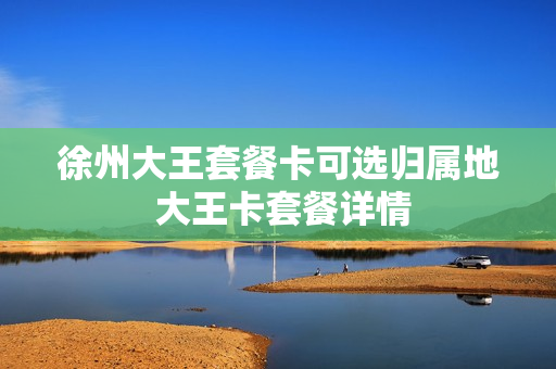 徐州大王套餐卡可选归属地 大王卡套餐详情
