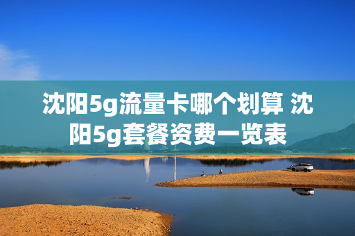 沈阳5g流量卡哪个划算 沈阳5g套餐资费一览表