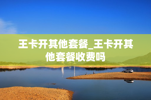 王卡开其他套餐_王卡开其他套餐收费吗