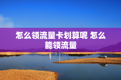 怎么领流量卡划算呢 怎么能领流量