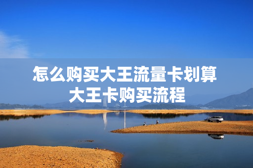 怎么购买大王流量卡划算 大王卡购买流程