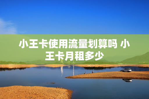 小王卡使用流量划算吗 小王卡月租多少