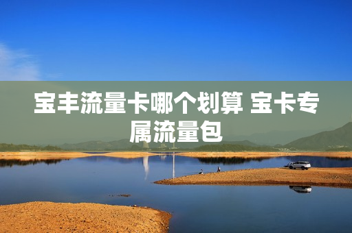 宝丰流量卡哪个划算 宝卡专属流量包