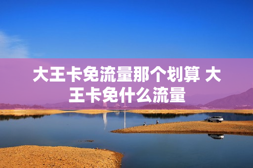 大王卡免流量那个划算 大王卡免什么流量