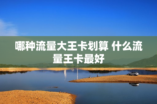 哪种流量大王卡划算 什么流量王卡最好