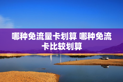 哪种免流量卡划算 哪种免流卡比较划算