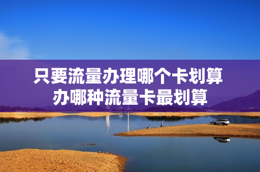 只要流量办理哪个卡划算 办哪种流量卡最划算
