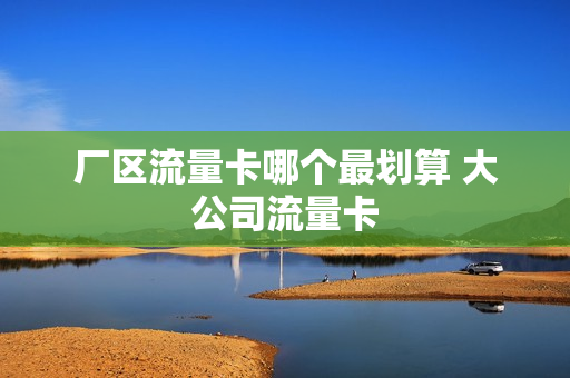 厂区流量卡哪个最划算 大公司流量卡
