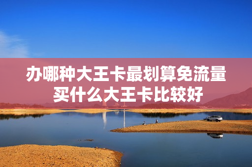 办哪种大王卡最划算免流量 买什么大王卡比较好