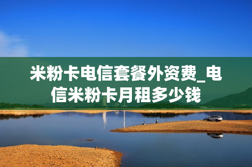 米粉卡电信套餐外资费_电信米粉卡月租多少钱