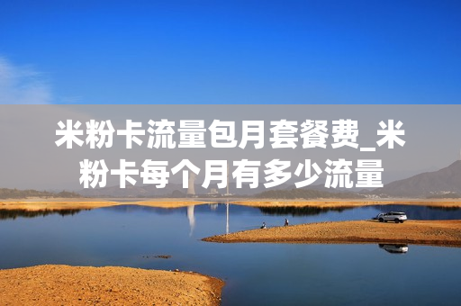 米粉卡流量包月套餐费_米粉卡每个月有多少流量