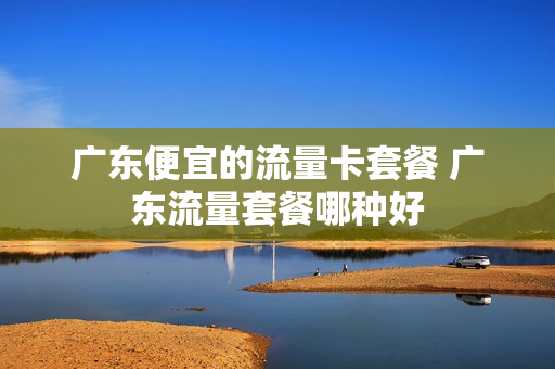 广东便宜的流量卡套餐 广东流量套餐哪种好