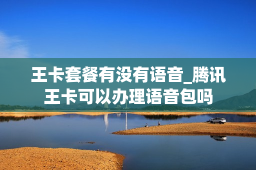 王卡套餐有没有语音_腾讯王卡可以办理语音包吗