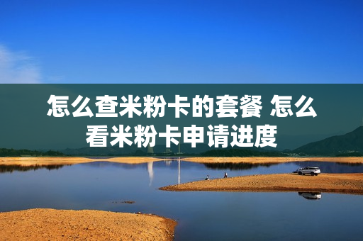 怎么查米粉卡的套餐 怎么看米粉卡申请进度